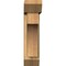 Ekena Millwork Westlake Slat Rough Sawn Bracket w/ Offset Brace, Western Red Cedar, 6"W x 20"D x 24"H BKT0604X20X24WTL06RWR - alternate 4
